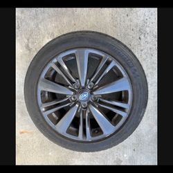 1 X 235/45zr17 5x4.5 5x114.3 Stock Subaru Wrx Impreza Wheel Tire !!