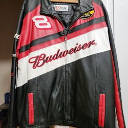 Vintage Wilson Leather Chase Authentic Dale Earnhardt Jr Nascar Series (Large)
