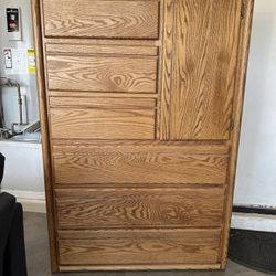7 drawer armoire dresser cabinet
