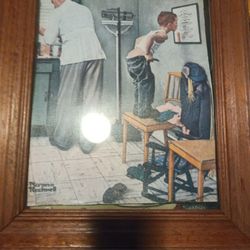 Norman Rockwell Painting
