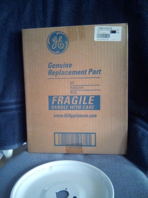 Gas White Porcelain Burner WB31K5079 $6 Ea.