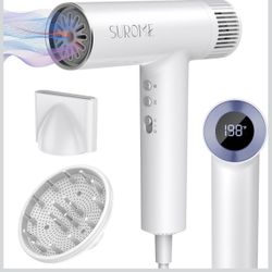 Brand New High-Speed Brushless Motor, Fast-Drying Negative Ions Intelligent Blow Dryer