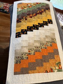 Fall Handmade Quilted Runner