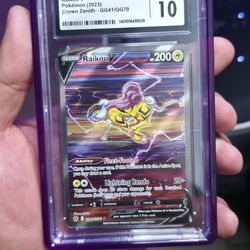 Raikou V CGC 10