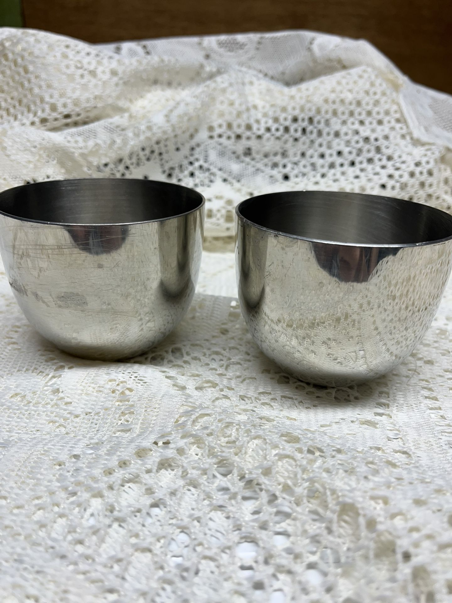 Stieff Pewter Jefferson Cups