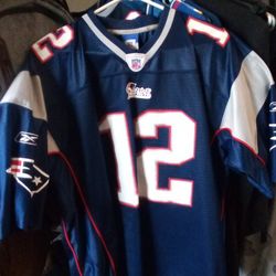 Tom Brady #12 Jersey And Laptop Backpack 