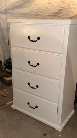 Solid wood dresser