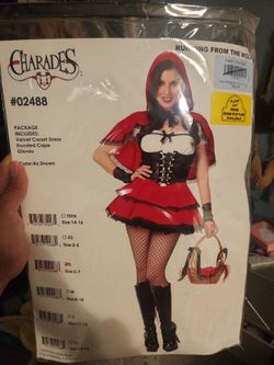 Womens riding hood costume