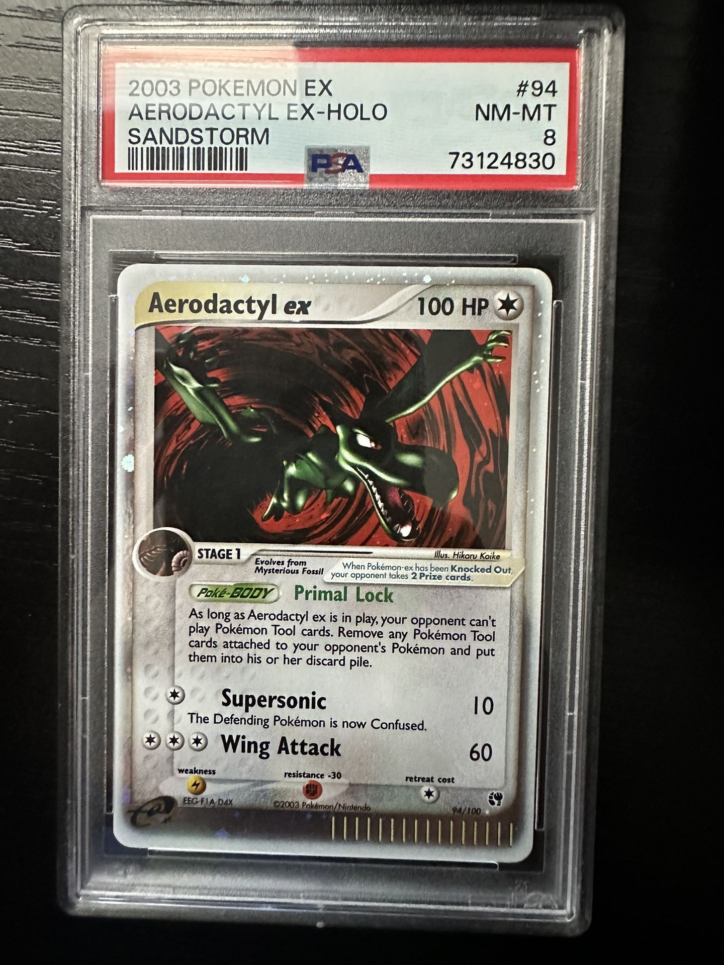 Pokémon PSA and 1 CGC Slabs