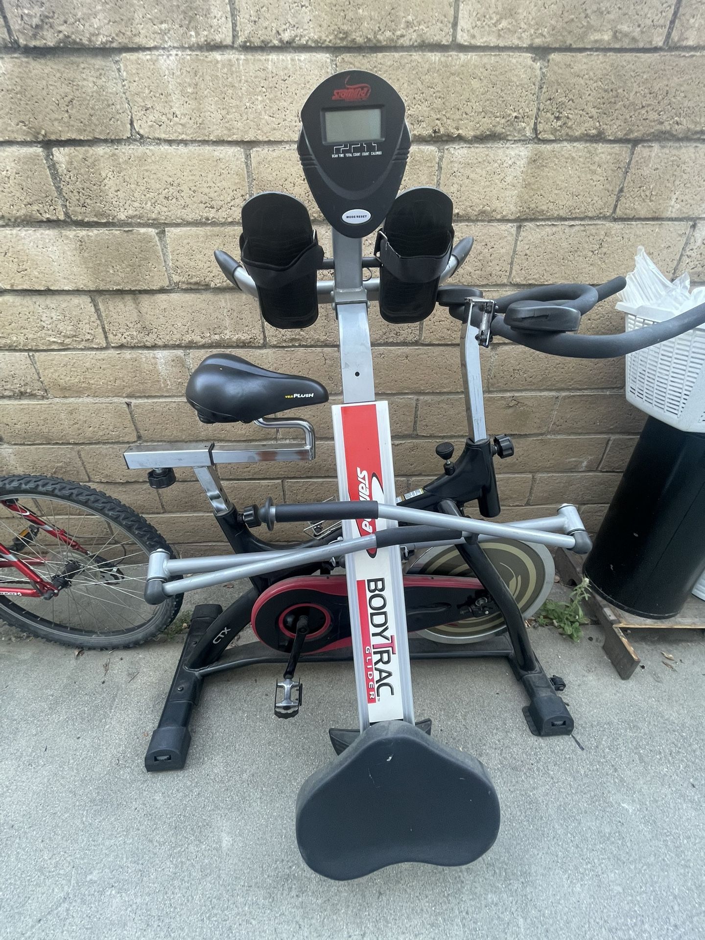BodyTrack Glider Rowing Machine