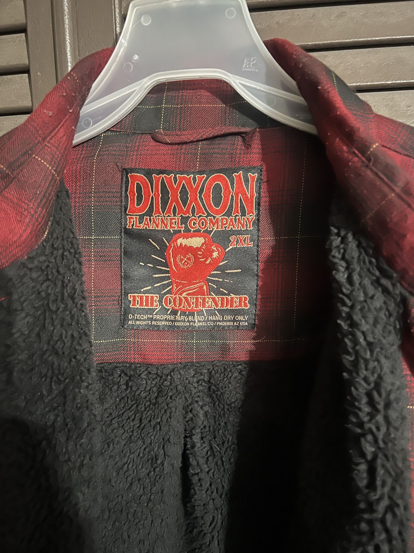 Dixxon “The Contender” Jacket – 2XL – Sherpa-Lined