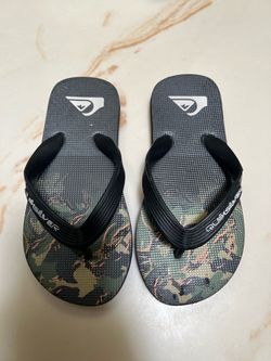 Quiksilver Camo Flip Flops kids