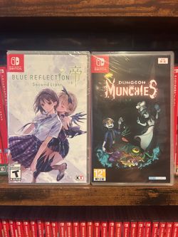 Blue Reflection Second Light & Dungeon Munchies Nintendo Switch