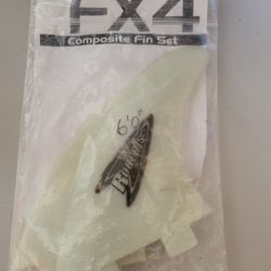 Roberts FX4 Composite Tri Fin Set