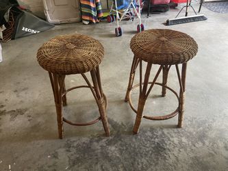 2 Wicker Chairs