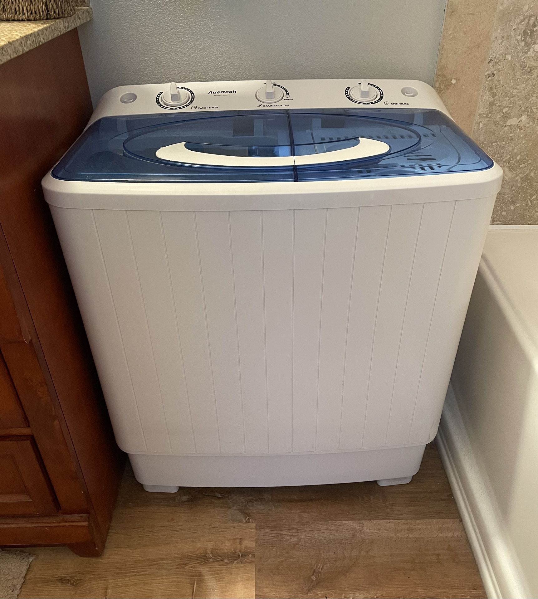 Auertech Portable Washing Machine With Spin Dryer Barely for Sale in  Nashua, NH - OfferUp