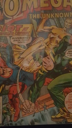 Omega VG 1977 Marvel Comic "The Unkown" #9