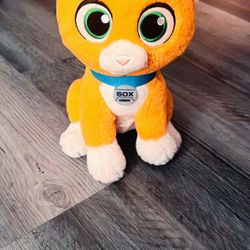 Disney Buzz Lightyear Talking Cat Plush