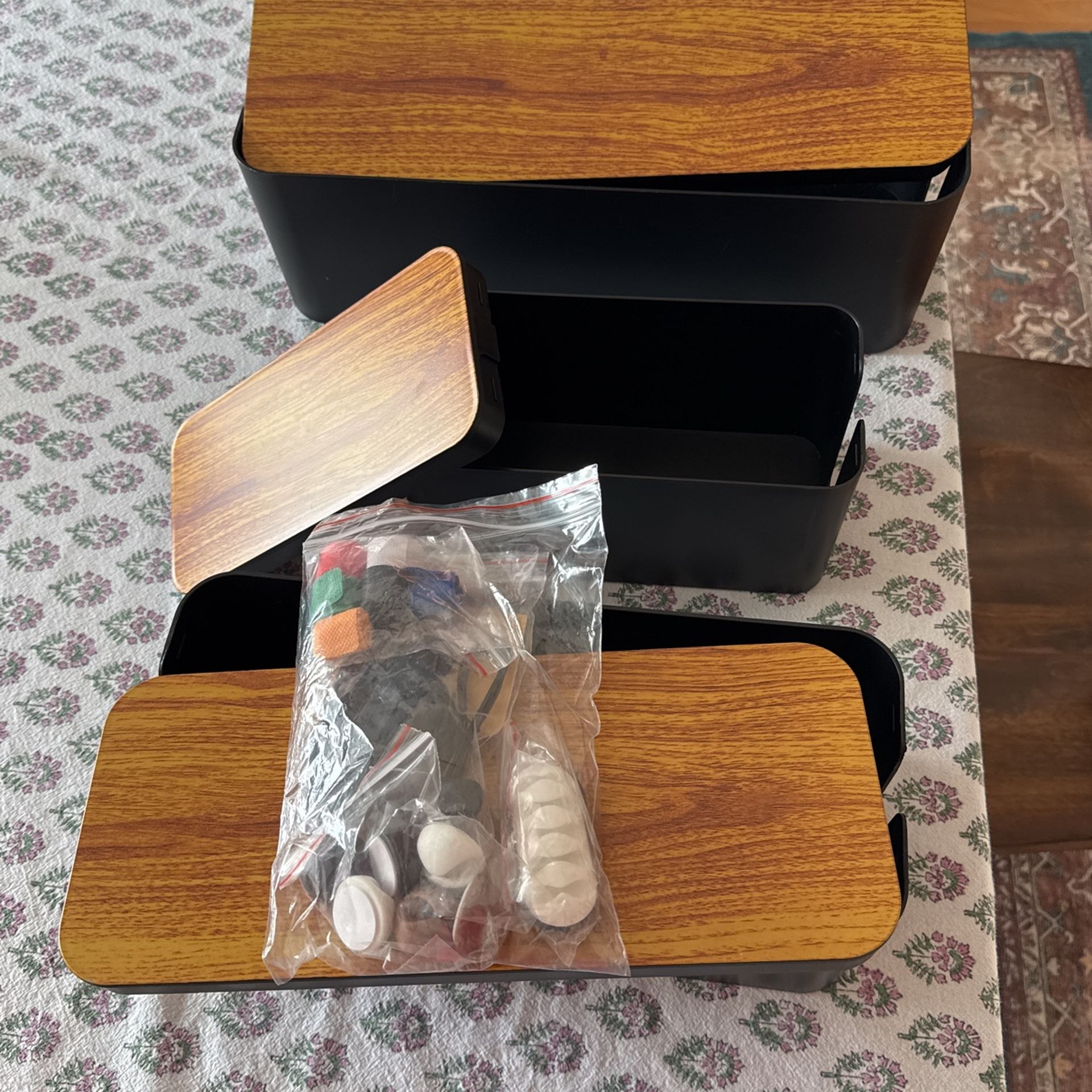 Cable Management Box - 3 Pack