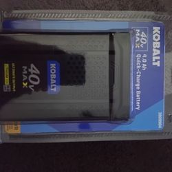 Kobalt 40 V Max 4.0ah Quick Charge Battery 