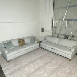 Light Gray Matching Sofa Set