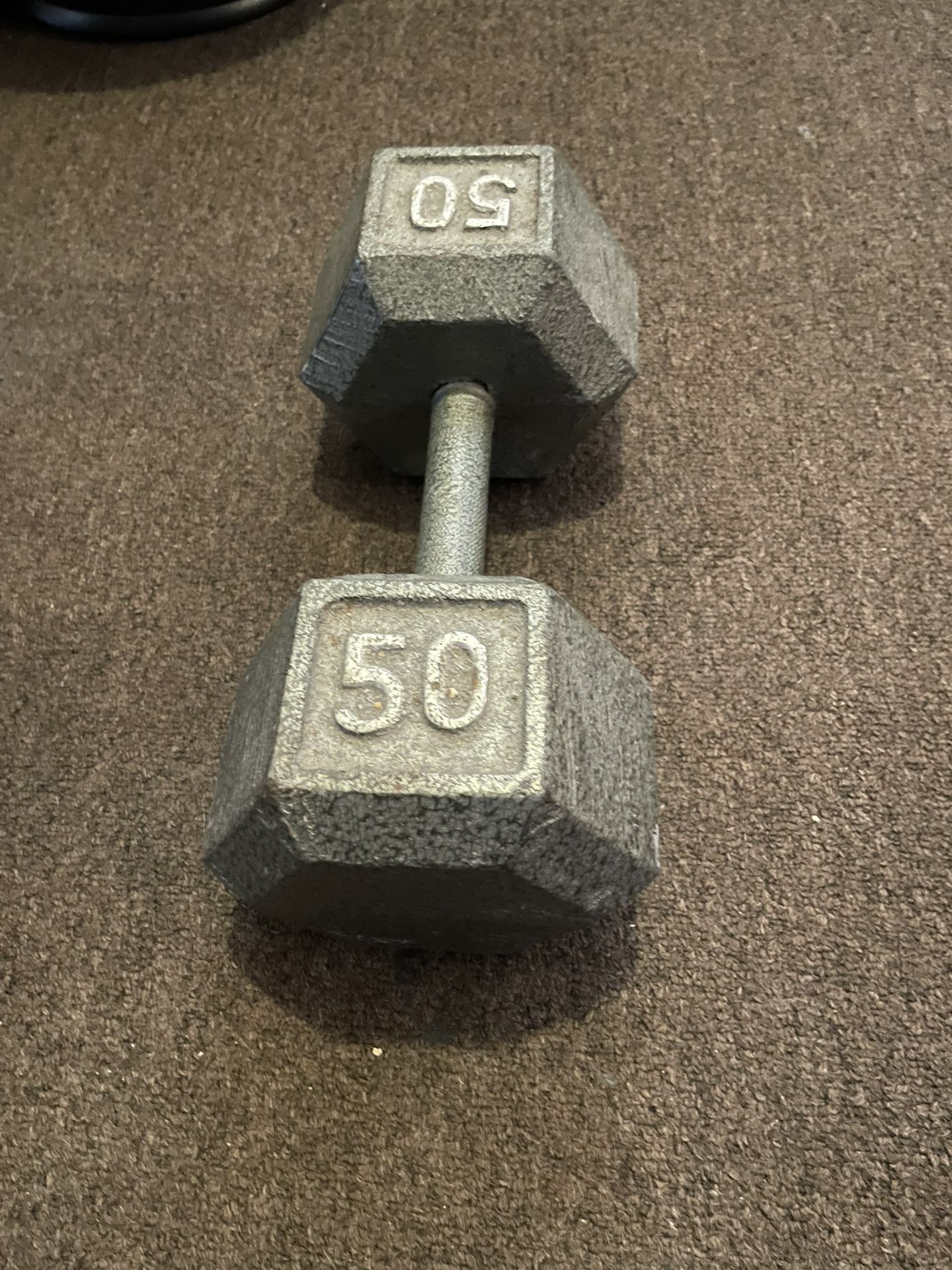 50 Lb Cap Barbell Dumbbell