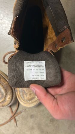 Wolverine work boots used 10 wide