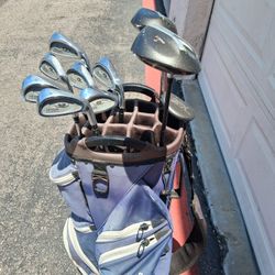 RH beginner, golf set.