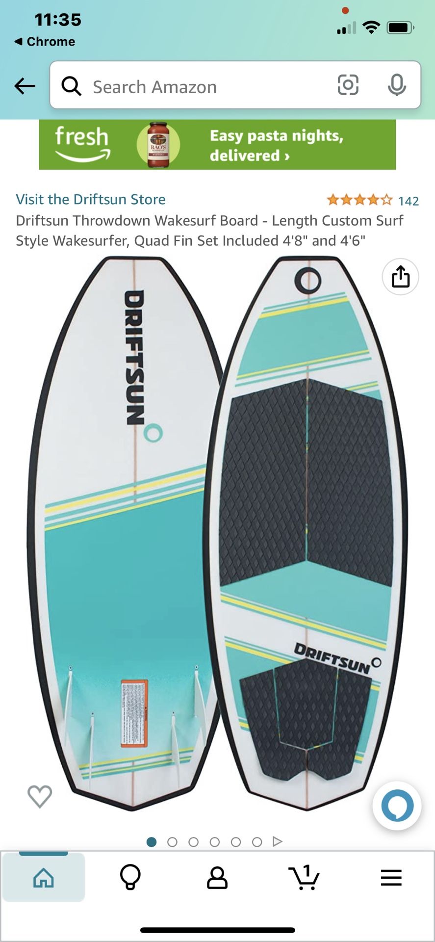 Driftsun Throwdown Wakesurf Board GR8 Board  L@@K