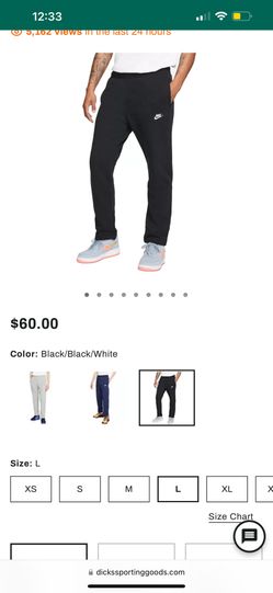 Men’s Nike sweats Size L