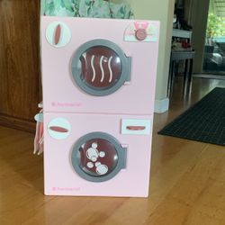 American Girl BITTY BABY WASHER & DRYER SET for 15 Inch Dolls Laundry
