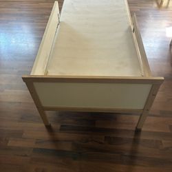 IKEA Baby And Toddler Bed( 65” x 30” )With Mattress 