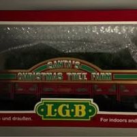 LGB Santa’s Christmas Tree Farm Car - RARE