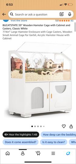 Bucatstate hamster cage