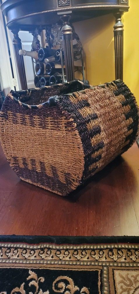 Wicker Rattan Basket 