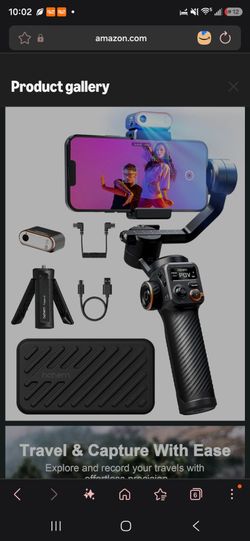 hohem iSteady M6 Kit Gimbal with AI Tracking & Magnetic Fill Light