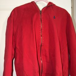 Red Polo Jacket
