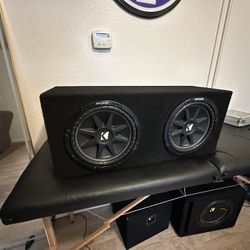 (12) kicker comp subwoofer Speakers  🔊 