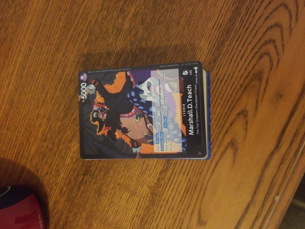 Blackbeard Deck!