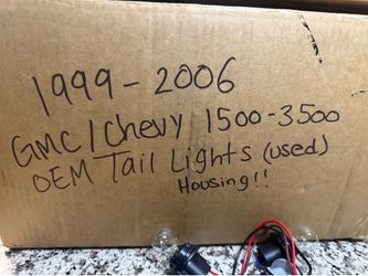 Chevy/ GMC OEM Rear Taillights Used