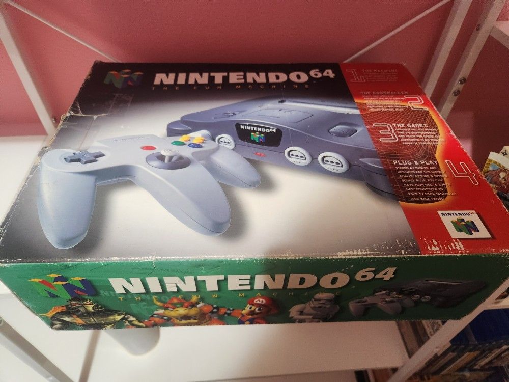 Nintendo 64 In Box
