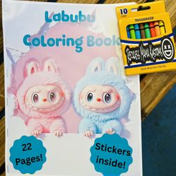 Labubu Coloring Book