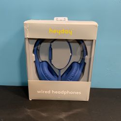 Heyday Wired On-Ear Headphones - Blue 