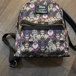 LOUNGEFLY x Disney Villains Mini Backpack 