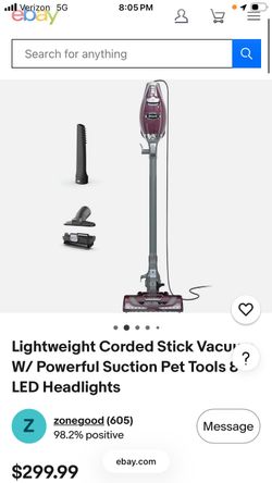 HV320 Series Shark® Rocket® DeluxePro (No Box) ‘ONLY USED TWICE’