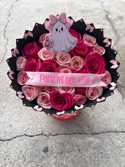 Halloween boo boquet
