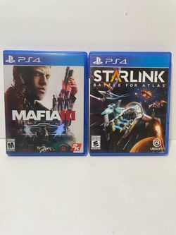 PS4 game lot 10 each