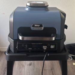 ninja wildfire Pro xl &smoker with stand 