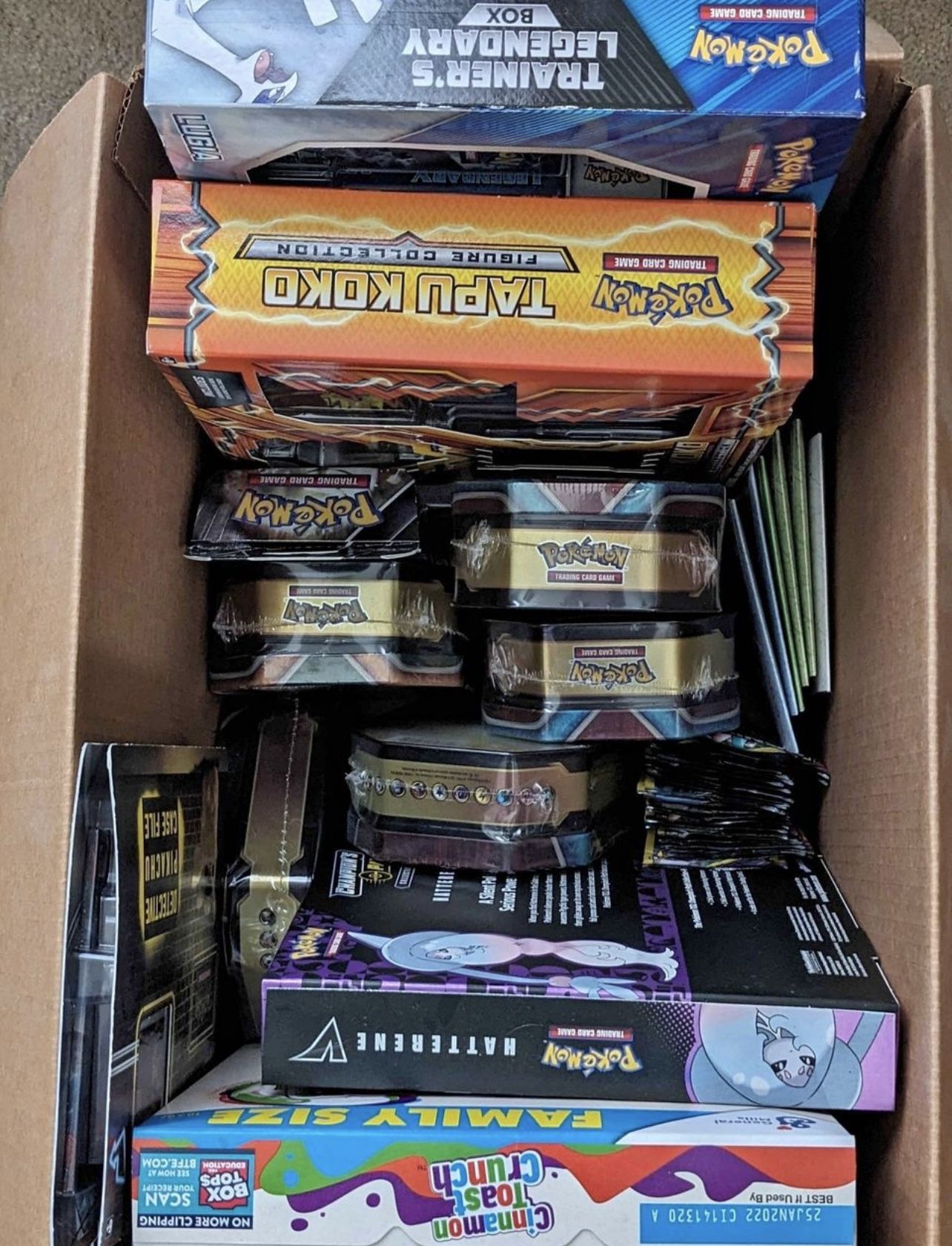 Pokemon Cards Box Full Of Pokemon Cards Not Stored Or Graded 