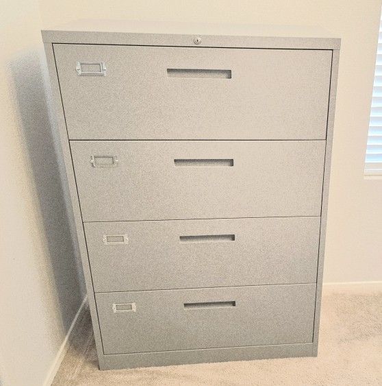 4 Drawer Steel Lateral Filing Cabinet